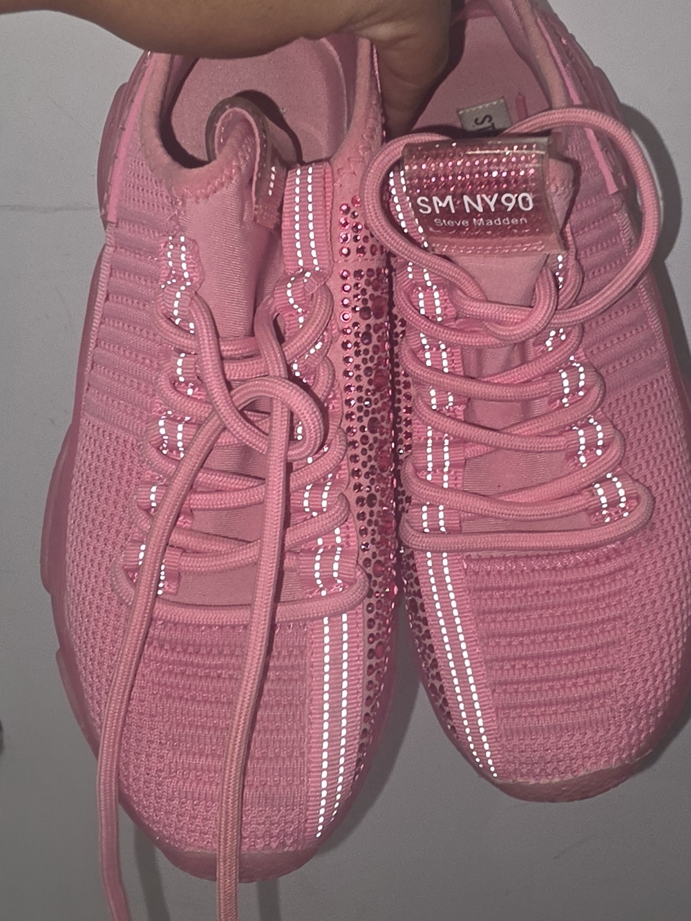 Steve Madden Women’s Pink Athletic Sneakers